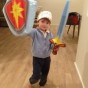 My little knight…and princess